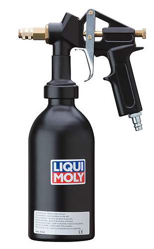 PISTOLA PULVERIZADORA DPF CON DEPOSITO PRESURIZADO
